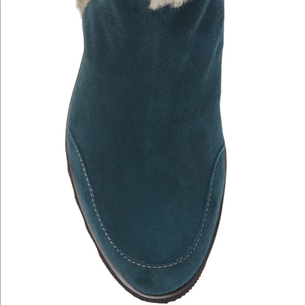 💥NWT💥 Ron White Adaley Faux Shearling Trimmed boot - Picture 4 of 12